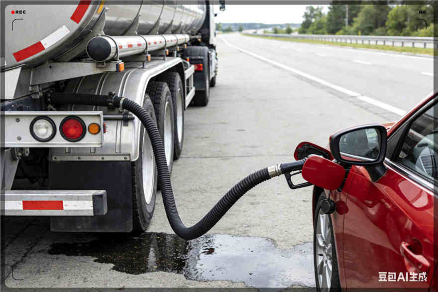 翁牛特旗汽车救援送水案例